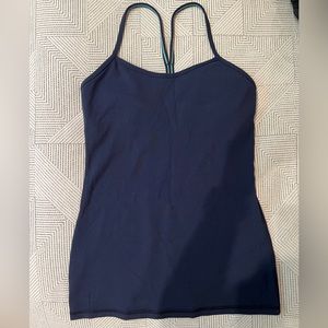 Lululemon Navy Racerback Tank